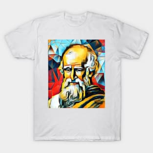 Archimedes Abstract Portrait | Archimedes Artwork 2 T-Shirt